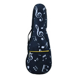 Funda Para Ukelele Soprano, 21 Pulgadas, Impermeable, Oxford