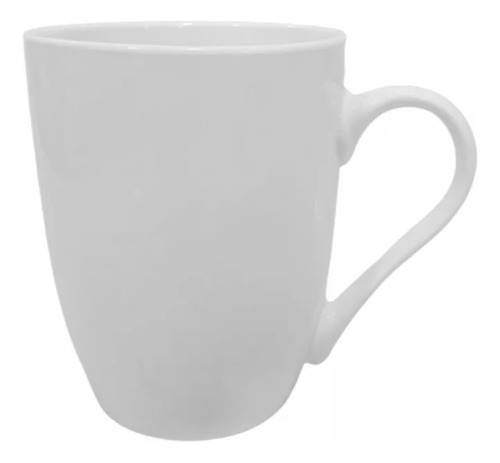 Set X12 Jarro Mug Taza De Cerámica Blanco 400 Cc 