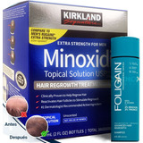Minoxidil 5% + Shampoo C/ Minoxidil 2% & Trioxidil 236 Ml