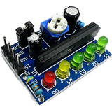 Vu Meter 5 Leds Bargraph 12v Para Amplificador Novo