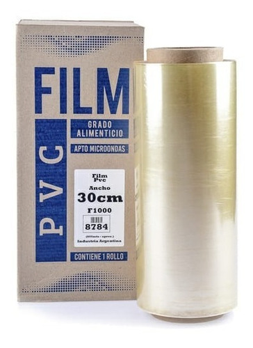 Film Alimenticio Industrial Pvc (30cm X800 Metros) 