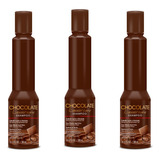 3 Pzas Nutrapel Shampoo Lassio Chocolate 300 Ml