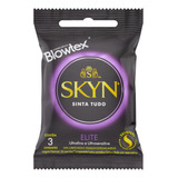 Preservativo Lubrificado Elite Blowtex Skyn Pacote 3 Unidades