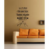 Vinilo Pared Frases 5 Decoración Wall Stickers