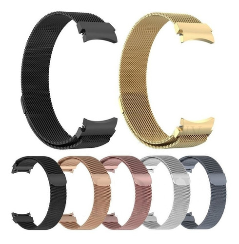 Pulseira Metálica Para Relógio Galaxy Watch 4 E 5 40/44/45mm