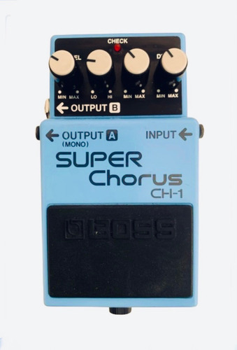 Pedal Chorus Estéreo Boss Ch-1 Super Chorus