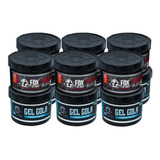 6 Gel Cola Black Preto + 6 Gel Cola Incolor Fox For Man Kit