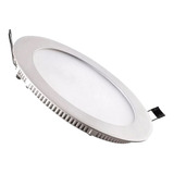 Panel Led 6w Embutir Incrustar Redondo Luz Blanca Certifica