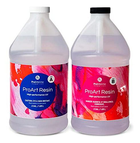 Promarine Supplies Art Resin 1 Gal Pro Art Resin Kit Art Res