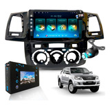 Central Multimídia Octacore Sw4 2006 À 2015 Gps Carplay Bt Cor Hilux Sw4 2006 À 2011 Analógico