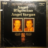 Caja 3 Discos Vinilo Angel D' Agostino Con Angel Vargas M/b.