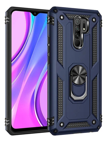 Funda Rígida C/anillo Para Xiaomi Redmi 9