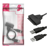 Cabo Conversor Adaptador Usb 2.0 Sata Usb Hd Ssd Notebook Pc