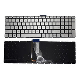 Teclado Plata Hp 15-as 15-bc451la 17-w001la 17-w060la