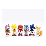 Colección 6 Muñecas En Miniatura De Sonic The Hedgehog Amy