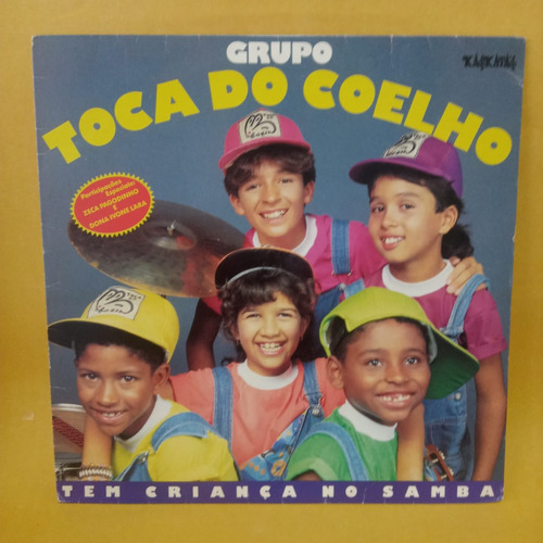 Lp Grupo Toca Do Coelho - Tem Criança No Samba Ótimo Estado