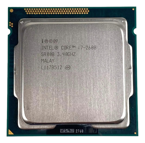 Procesador Intel Corei7 2600 3.4 Ghz 1155 Segunda Generación