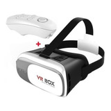 Gafas De Realidad Virtual 3d Vr Box + Control Bluetooth