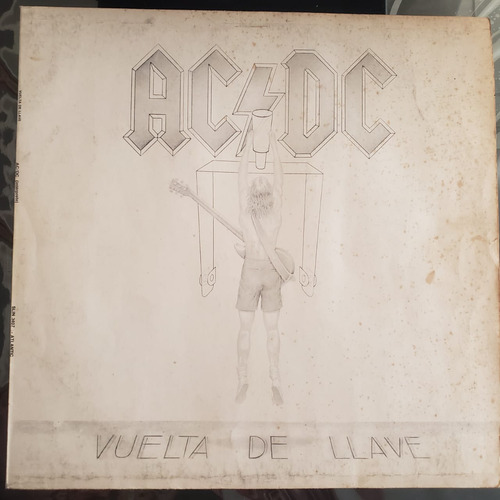 Disco De Vinilo Ac/dc Vuelta De Llave Ed. 1983