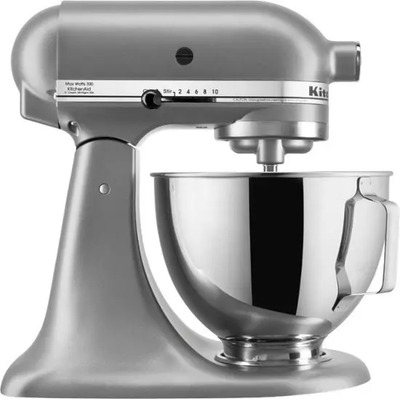 Batidora Kitchenaid Ultra Power Plus 10 Velocidades 4.3 Lts Color Plateado Frecuencia 60