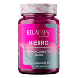 Belacaps Hierro + Vitamina C + Ácido Fólico + Biotina 60 Cap