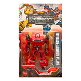 Juguete Robot Transformer Power Warrior Niños