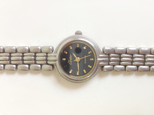 Relógio De Pulso Condor Quartz Fundo Preto (código 1963)