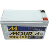 Kit Bat 5un Moura 7ah 12v Selada Tecnologia Vrla / Agm