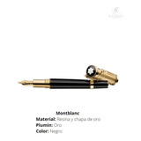 Pluma Fuente Edición Limitada Henry E. Steinway - Montblanc