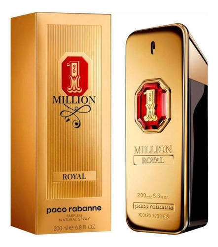 Perfume One Million Royal Paco Rabanne Parfumx200ml Original