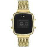 Relógio Feminino Technos Trend Dourado - Aço Mesh, Digital