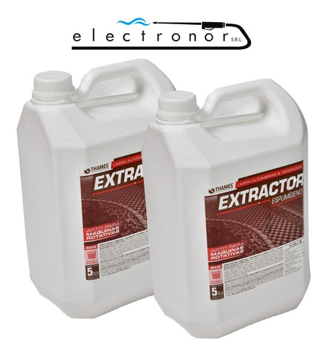 Limpia Alfombras Tapizado Espumigeno Extractor 5 Litros X 2u