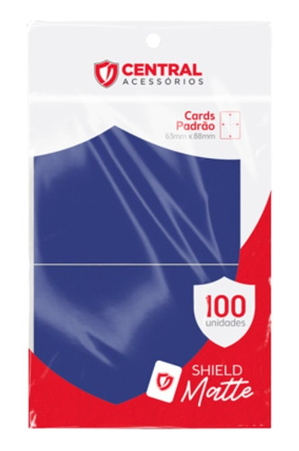 Sleeve Shield Central  100 Un. Magic Pokemon 66 X 91 Mm Top