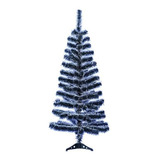 Árvore De Natal Nevada Linda Decoração 60cm Com 50 Galhos
