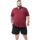 Kit Com 5 Camisas Polo Masculina Especial Plus Size G4 G5  