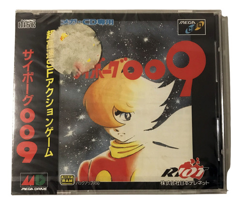Sega Mega-cd - Cyborg 009 Japonês Lacrado Novo