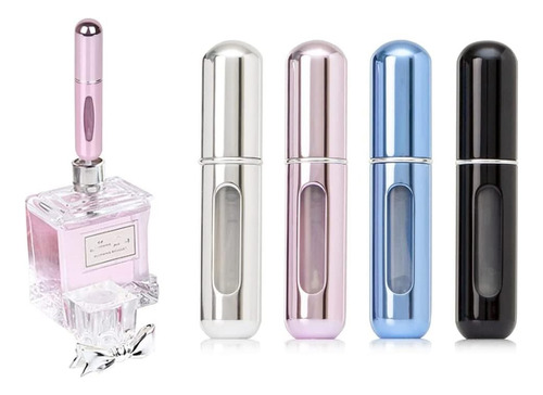 Nihay Portátil Mini Atomizador For Perfume 4pcs Atomizador