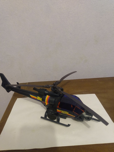 Brinquedo Antigo Helicóptero Trovão Azul ( Leia Descrição )