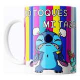 Taza De Café Stitch Disney No Toques Mi Taza 325ml