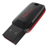 Disco Flash Usb Ancho Netac Negro+disco Rojo 64gb.usb2.0 U19