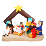 Decoración Inflable Nacimiento De Navidad