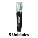 Gel Dental Carvão Ativado Proactive 70g Hinode C/ 5 Unidades