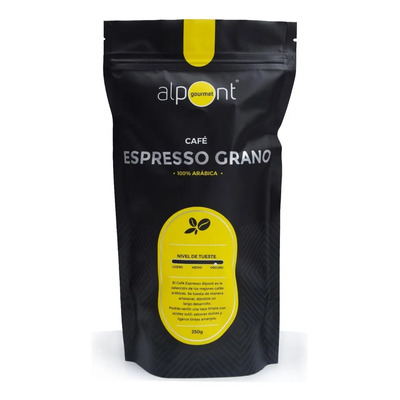 Alpont Gourmet Café Espresso En Grano 250 G | MercadoLibre