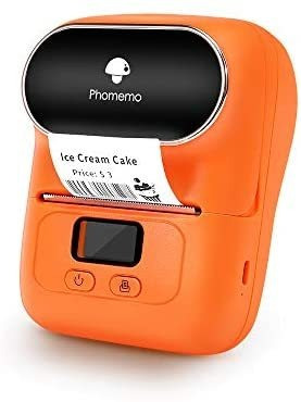 Impresora De Etiquetas Phomemo M110 40 X 30mm -naranja