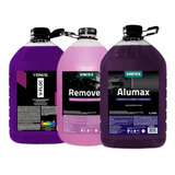 Kit Vonixx V-floc + Alumax + Removex Lavagem Automotiva 5lts