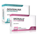 Kit Desodalina + Monaliz Meu Controle Original Nf- Sanibras 