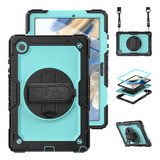 Funda Con Correa De Mano Para Galaxy Tab A8 2022 De 10.5 Pul