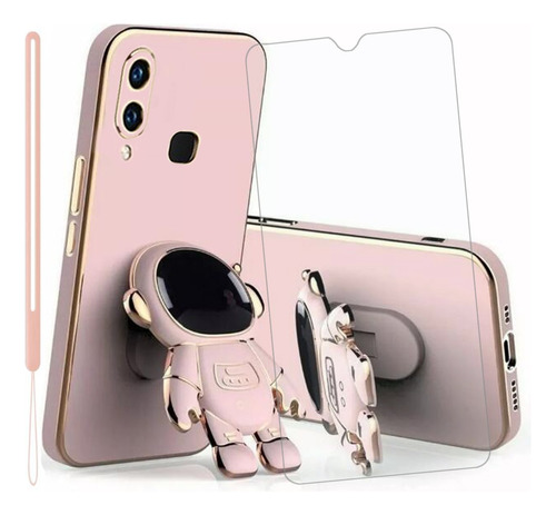 Funda Para Redmi Note 7/note 7 Pro Astronauta +correas +mica