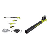 Kit De Jardinería Inalámbrico Cortasetos Sierra De Poste Rec