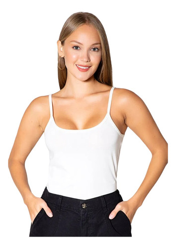 Camiseta Para Mujer Algodón Licrado/mujer- Talla Única 
